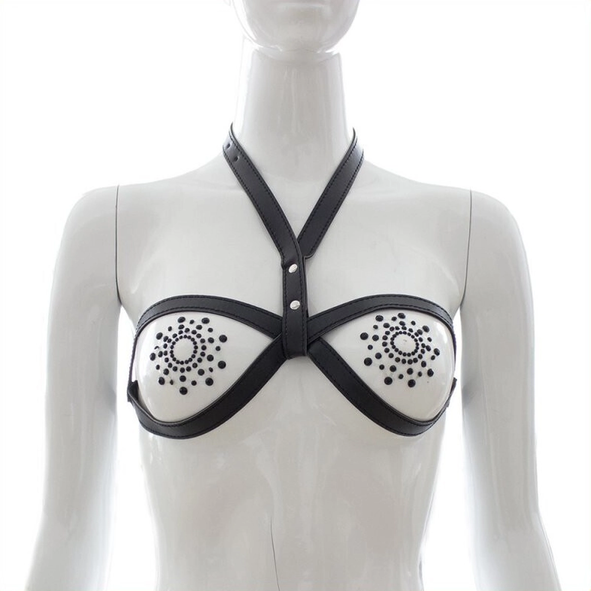 fetish pu leather bondage open bra fetish pu leather bondage open bra